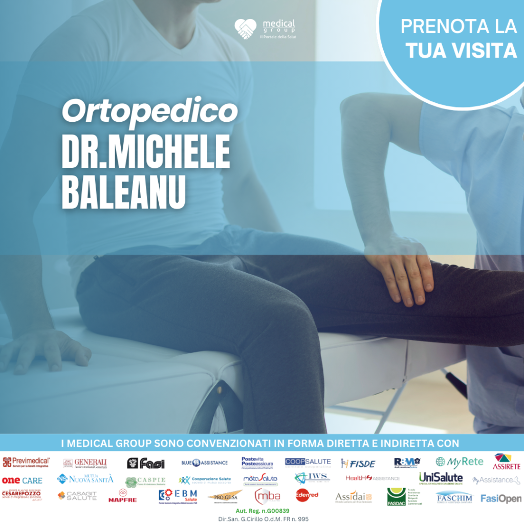 Dott. Michele Baleanu Ortopedico Medical Group