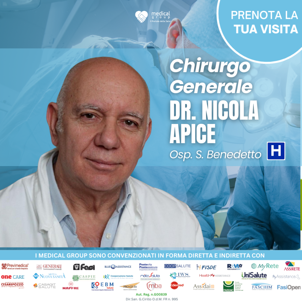 Dott. Nicola Apice Chirurgo Generale Medical Group