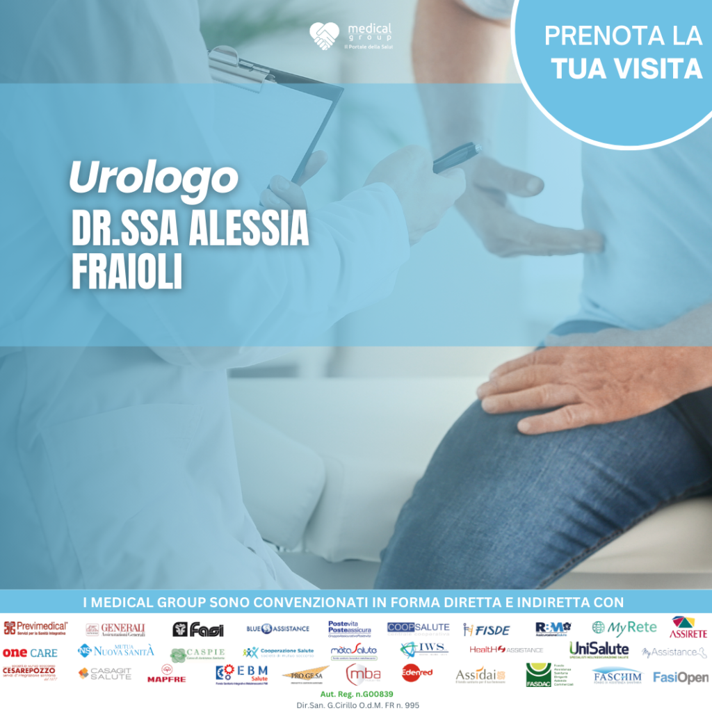Dott.ssa Alessia Fraioli Urologo Medical Group