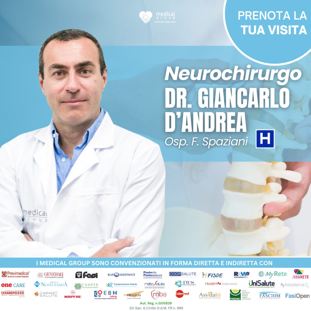 Dott. Giancarlo D'Andrea Neurochirurgo Medical Group