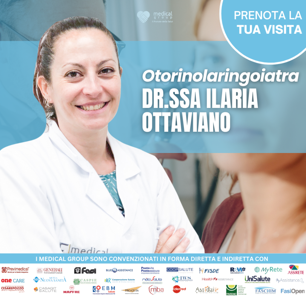 Dott.ssa Ilaria Ottaviano Otorinolaringoiatra Medical Group