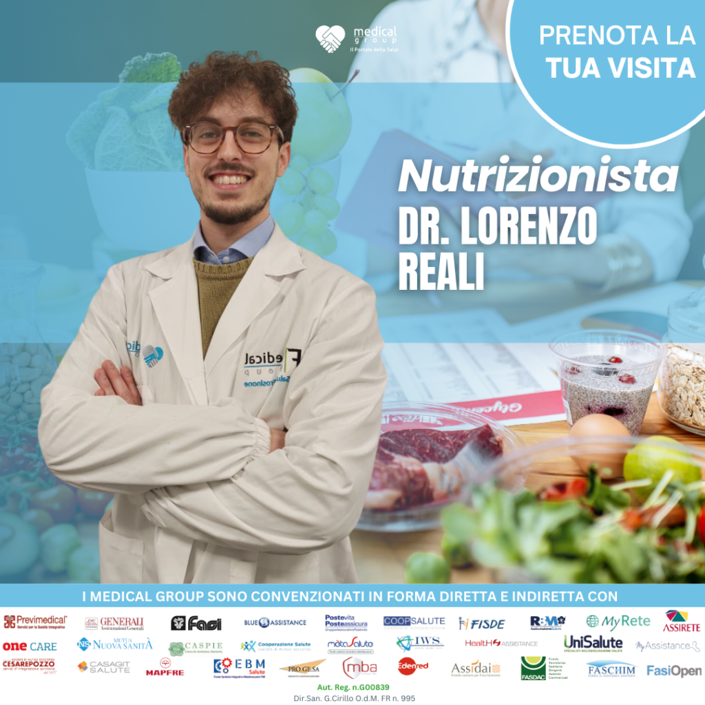 Dott. Lorenzo Reali Nutrizionista Medical Group