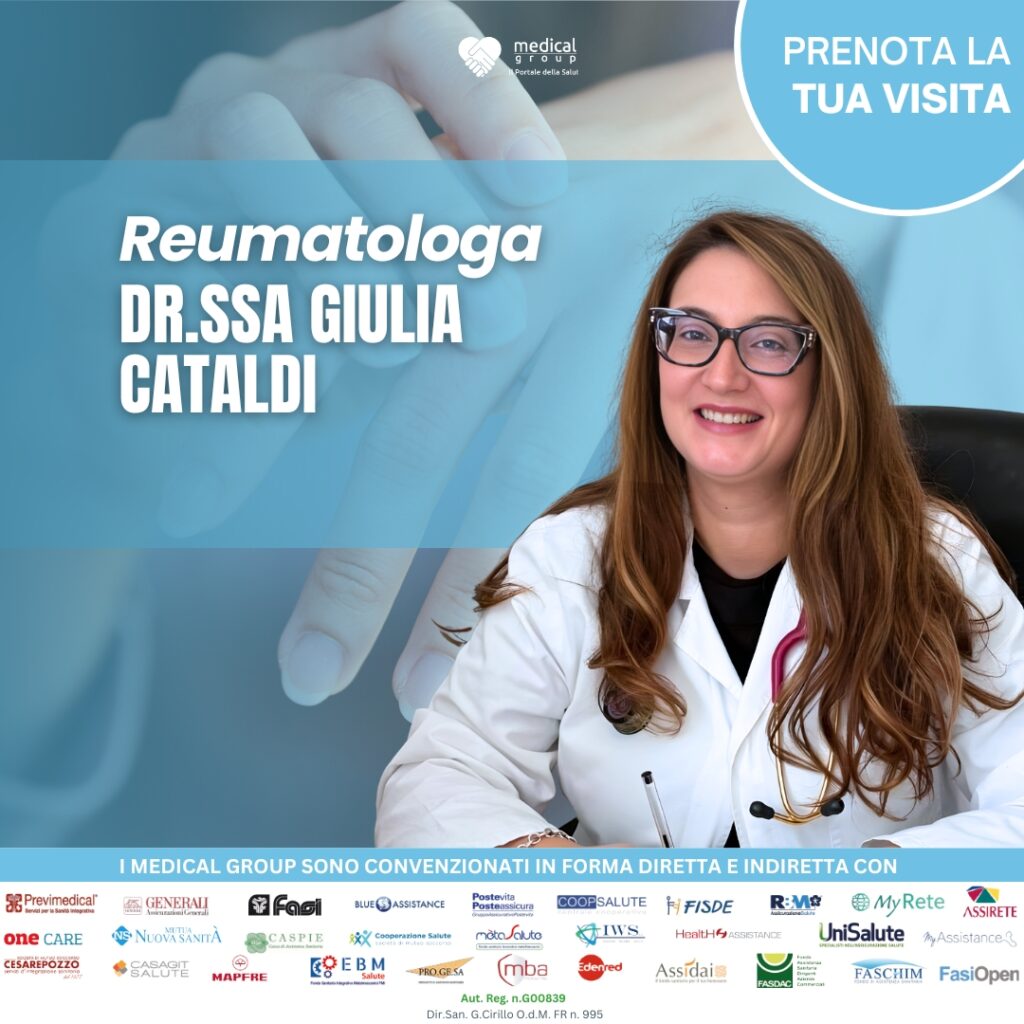 Dr.ssa Giulia Cataldi Reumatologa - Medical Group
