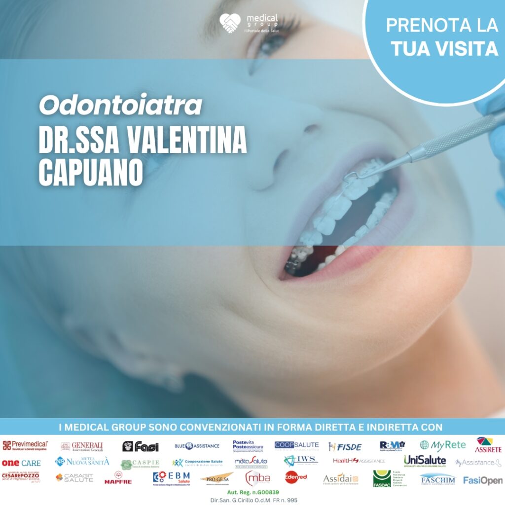 Dott.ssa Valentina Capuano Odontoiatra Medical Group