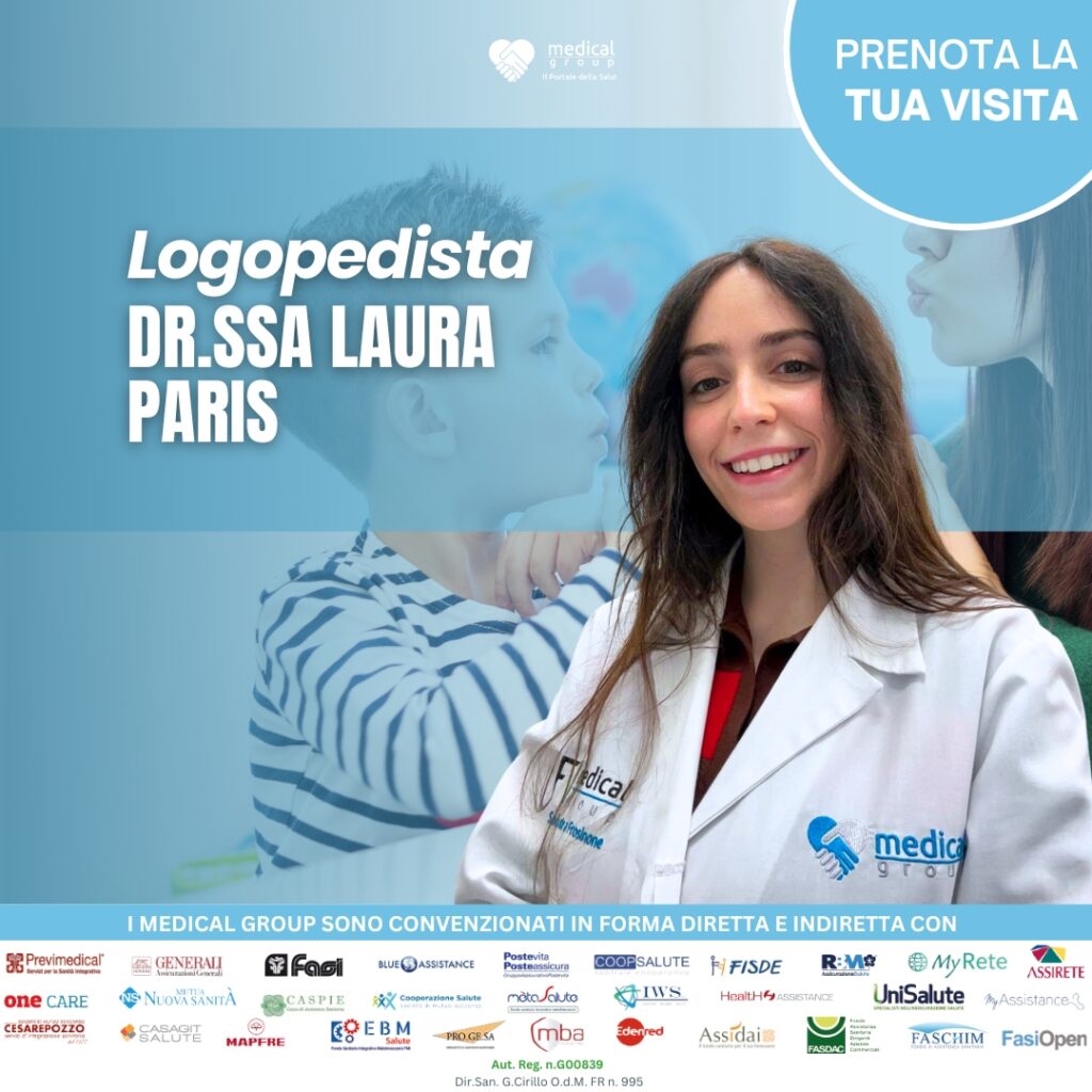 Dott.ssa Laura Paris Logopedista Medical Group