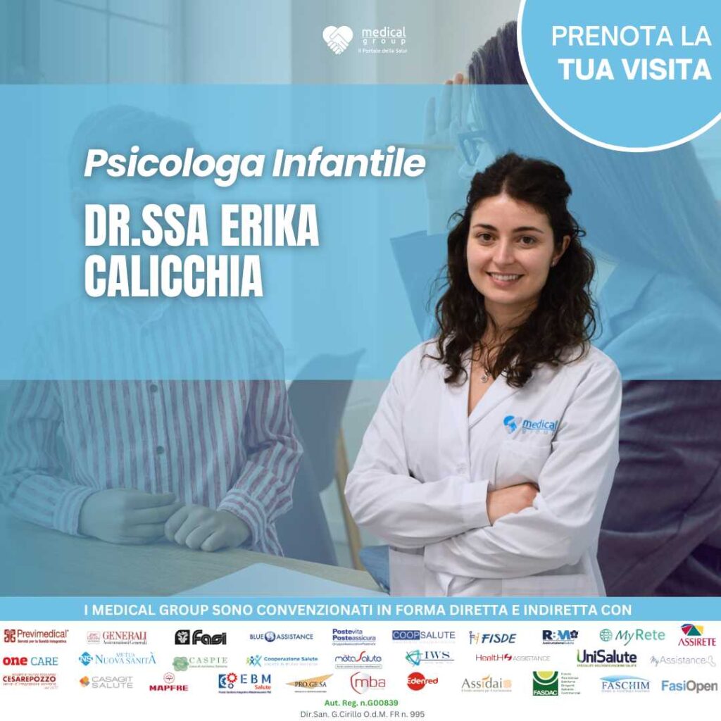 Psicologa Infantile Dr.ssa erika calicchia Medical Group