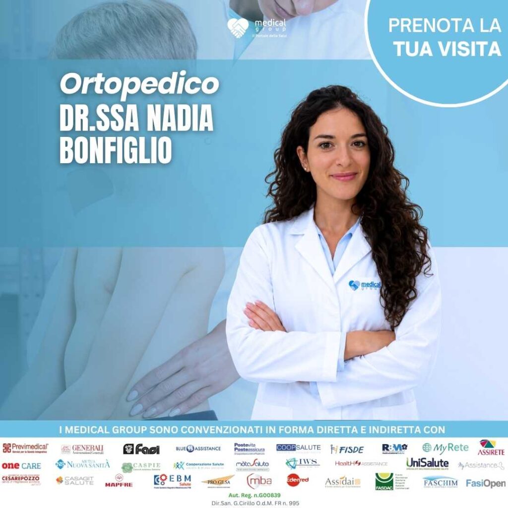 Dr.ssa Nadia Bonfiglio Ortopedico
