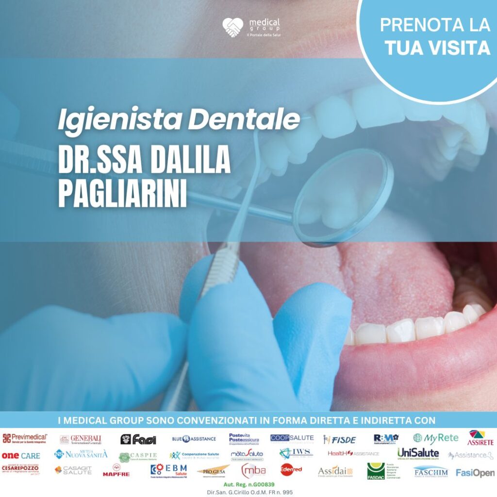 Dott.ssa Dalila Pagliarini Igienista Dentale Medical Group